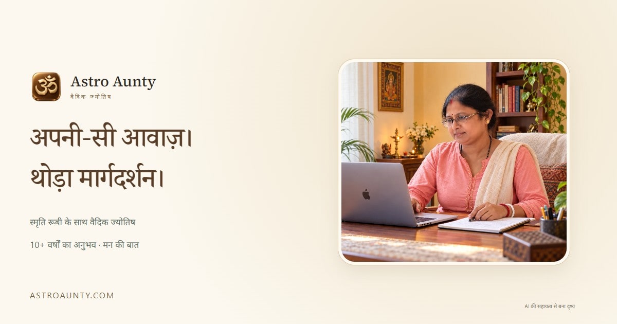 Astro Aunty की साझा झलक